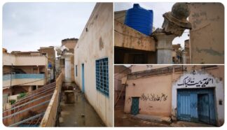 Vandals destroy the minarets of the place of worship