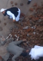 Ahmadiyya mosque defiled in District Jhelum